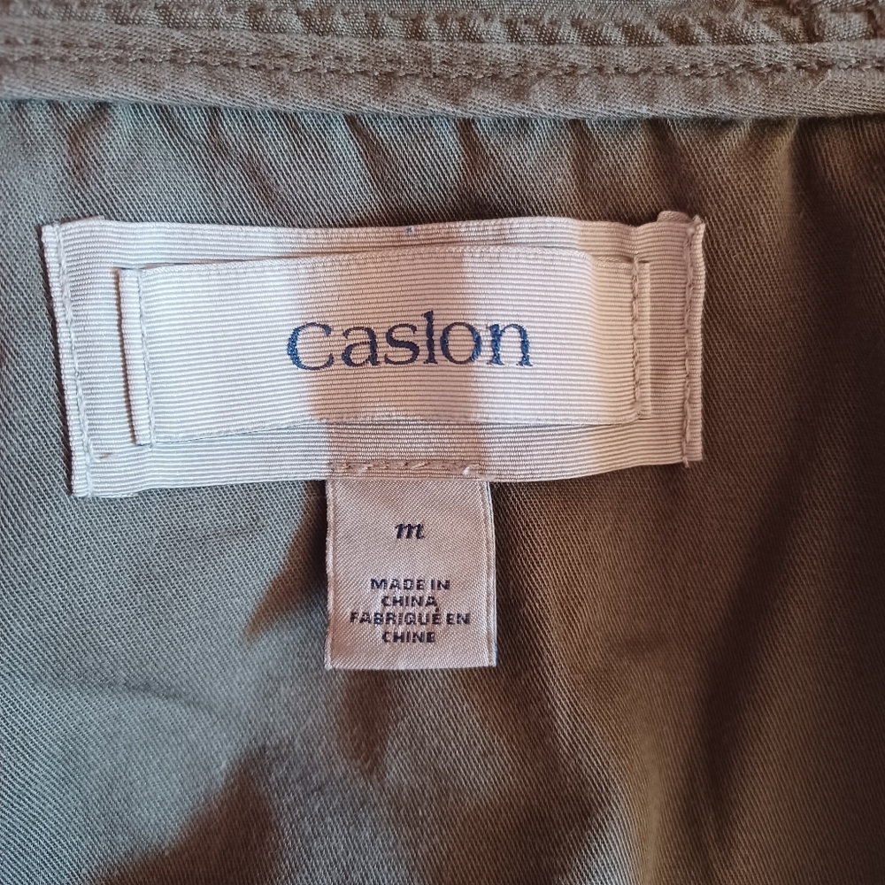 Caslon Olive Green Cargo Jacket - Picture 6 of 7